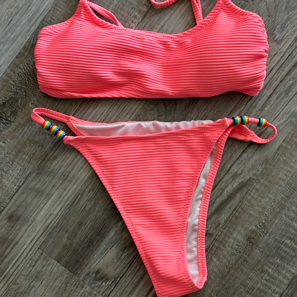 Pink bikini